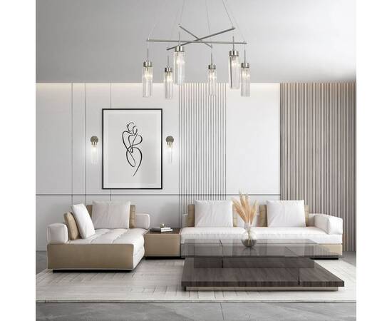 Бра Eurosvet Gilian 60163/1 никель, изображение 6