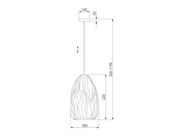 Подвесной светильник Eurosvet Sinki 30186/1 белый, изображение 2
