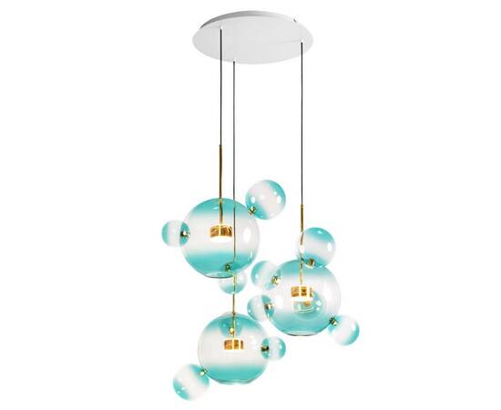 Подвесная светодиодная люстра Loft IT Bolle 2027-D3 Blue, изображение 6