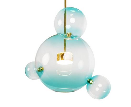 Подвесной светодиодный светильник Loft IT Bolle 2027-P4 Blue, изображение 5