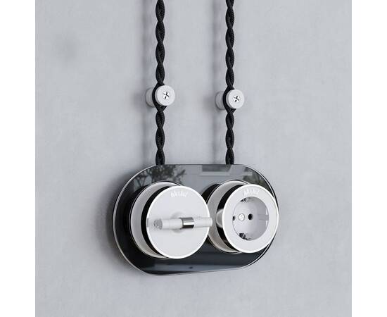 Изолятор Werkel Vintage белый матовый (100шт) W6433401 4690389202827, изображение 2