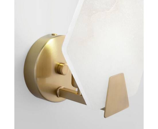 Бра Eurosvet Marble 60158/1 латунь, изображение 3