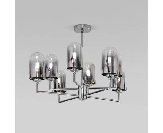 Подвесная люстра Eurosvet Pluto 60156/8 хром