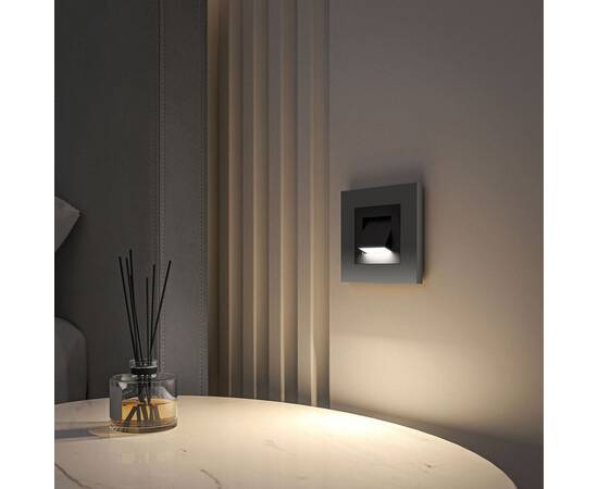 Встраиваемая LED подсветка Werkel Turn черный матовый W1154708 4690389199189, изображение 2