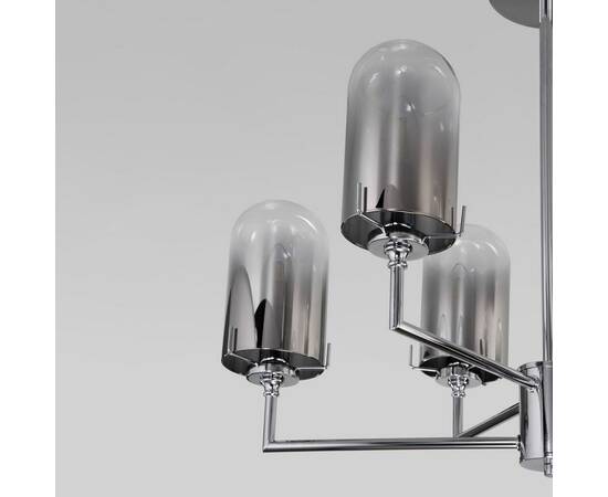 Подвесная люстра Eurosvet Pluto 60156/6 хром, изображение 3