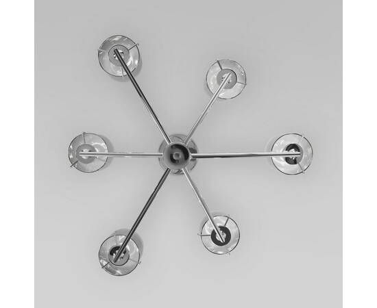 Подвесная люстра Eurosvet Pluto 60156/6 хром, изображение 4