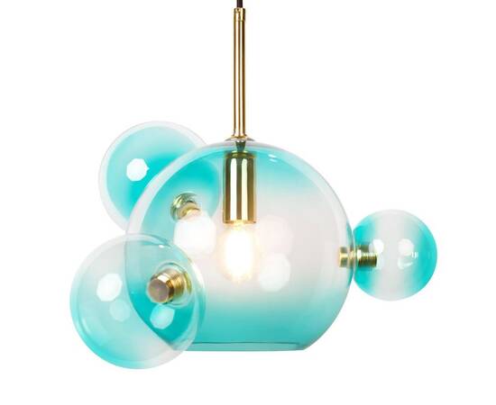 Подвесной светильник Loft IT Bolle 2027-P4 Blue mini, изображение 3