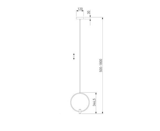 Подвесной светодиодный светильник Eurosvet Layla 50257/1 Led никель, изображение 2