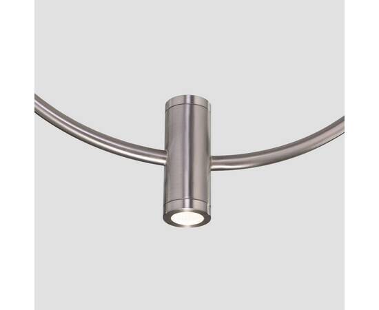 Подвесной светодиодный светильник Eurosvet Layla 50257/1 Led никель, изображение 4