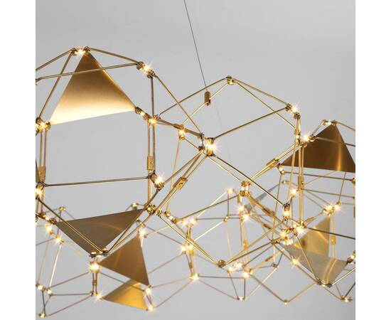 Подвесной светодиодный светильник Eurosvet Uma 90369/15 медь, изображение 3