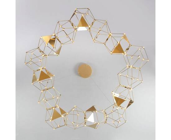 Подвесной светодиодный светильник Eurosvet Uma 90369/15 медь, изображение 4