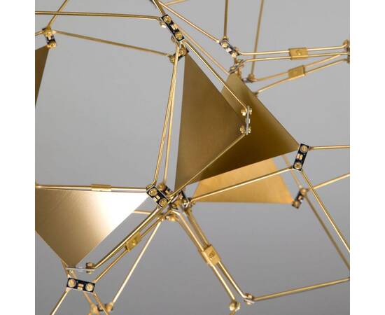 Подвесной светодиодный светильник Eurosvet Uma 90369/12 медь, изображение 3