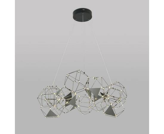 Подвесной светодиодный светильник Eurosvet Uma 90369/12 черный жемчуг