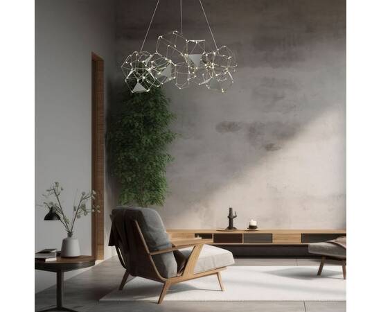 Подвесной светодиодный светильник Eurosvet Uma 90369/12 черный жемчуг, изображение 4