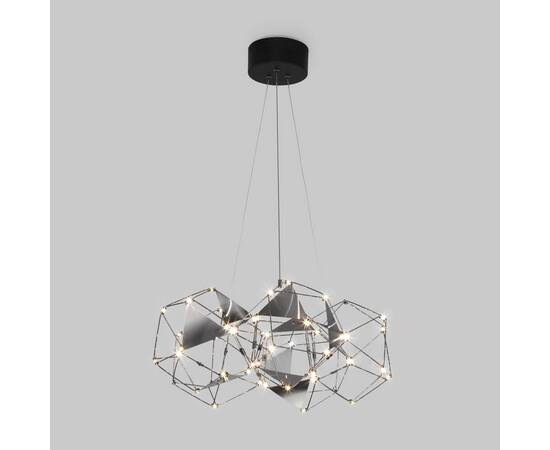 Подвесной светодиодный светильник Eurosvet Uma 90369/5 черный жемчуг