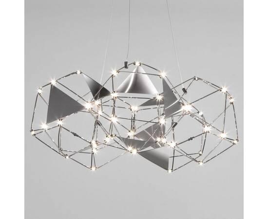 Подвесной светодиодный светильник Eurosvet Uma 90369/5 черный жемчуг, изображение 4