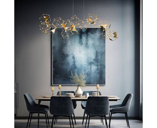 Подвесной светодиодный светильник Eurosvet Uma 90368/14 медь, изображение 6