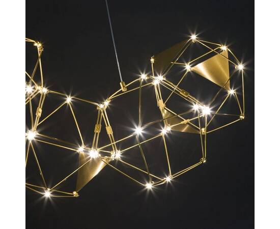 Подвесной светодиодный светильник Eurosvet Uma 90368/7 медь, изображение 3