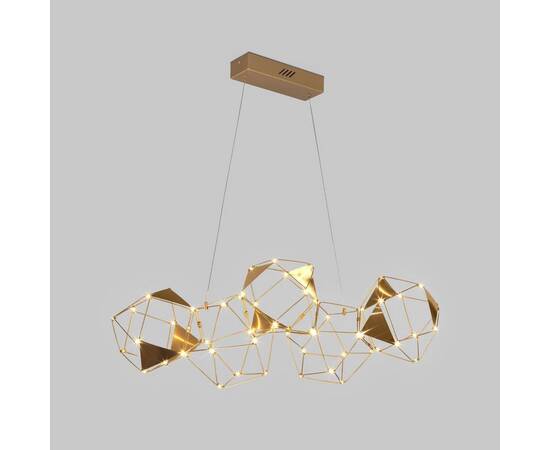 Подвесной светодиодный светильник Eurosvet Uma 90368/5 медь