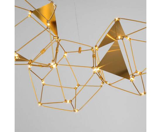 Подвесной светодиодный светильник Eurosvet Uma 90368/5 медь, изображение 3