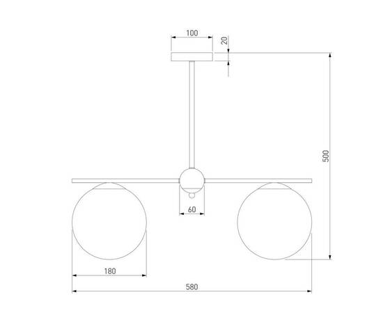 Подвесная люстра Eurosvet Marbella 60147/3 латунь, изображение 2