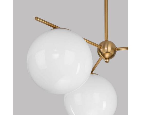 Подвесная люстра Eurosvet Marbella 60147/3 латунь, изображение 3