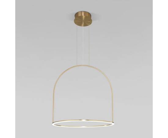 Подвесной светодиодный светильник Eurosvet Over 90323/1 латунь