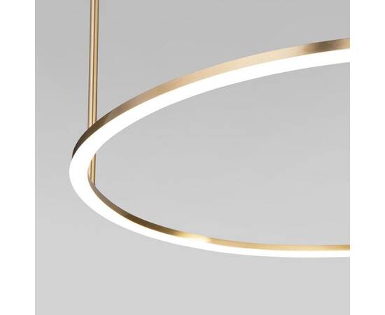 Подвесной светодиодный светильник Eurosvet Over 90323/1 латунь, изображение 3