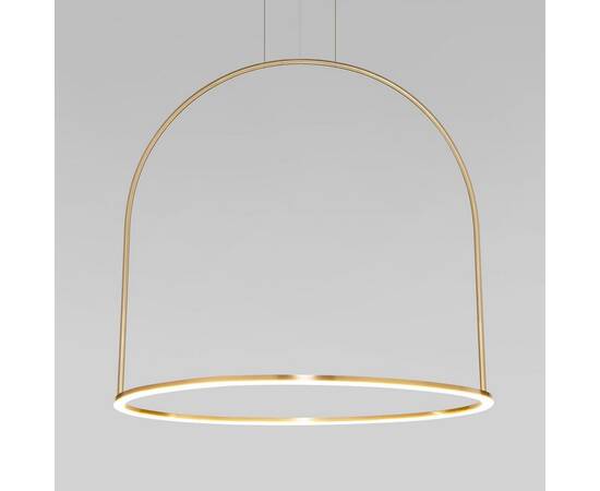 Подвесной светодиодный светильник Eurosvet Over 90323/1 латунь, изображение 5