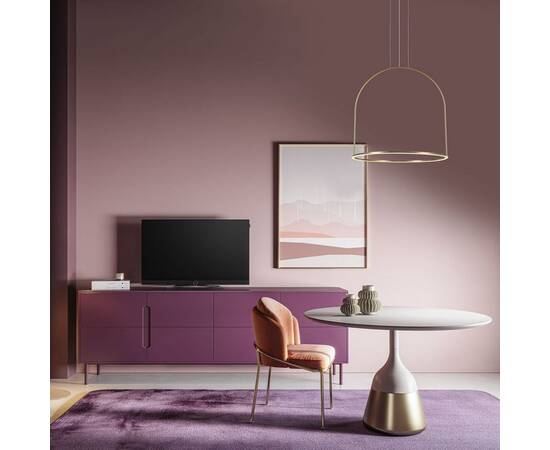 Подвесной светодиодный светильник Eurosvet Over 90323/1 латунь, изображение 6