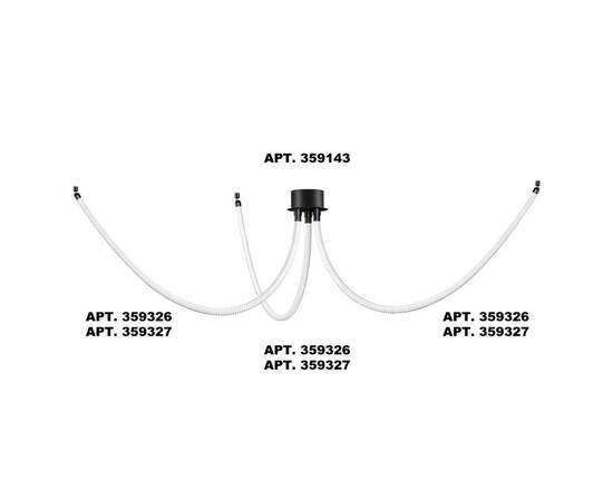 Подвесной светодиодный светильник Novotech Ramo Konst 359326, изображение 6