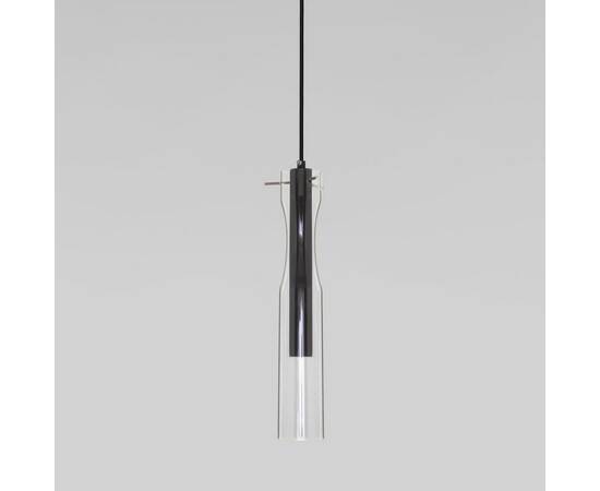 Подвесной светодиодный светильник Eurosvet Swan 50254/1 Led черный, изображение 4