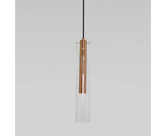 Подвесной светодиодный светильник Eurosvet Swan 50254/1 Led латунь, изображение 4