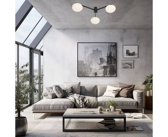 Потолочная люстра Eurosvet Opaline 70220/3 черный, изображение 5