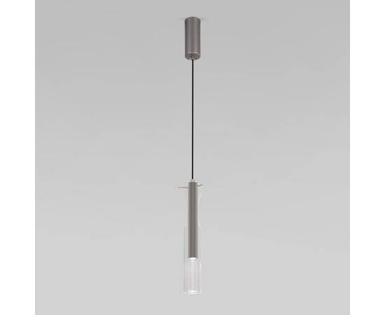 Подвесной светодиодный светильник Eurosvet Swan 50254/1 Led графит