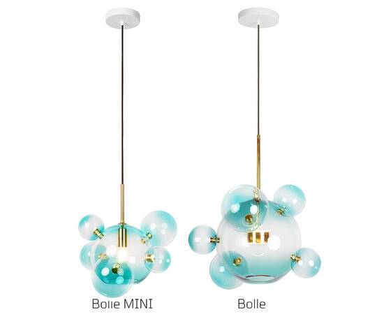 Подвесной светильник Loft IT Bolle 2027-P6 Blue mini, изображение 2