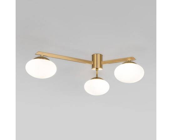 Потолочная люстра Eurosvet Opaline 70220/3 латунь