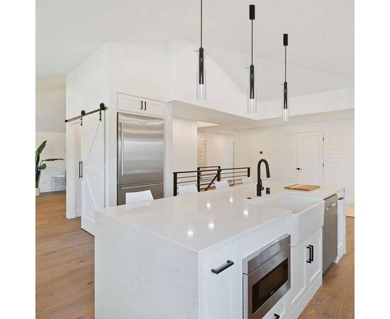 Подвесной светодиодный светильник Eurosvet Swan 50253/1 Led черный, изображение 5