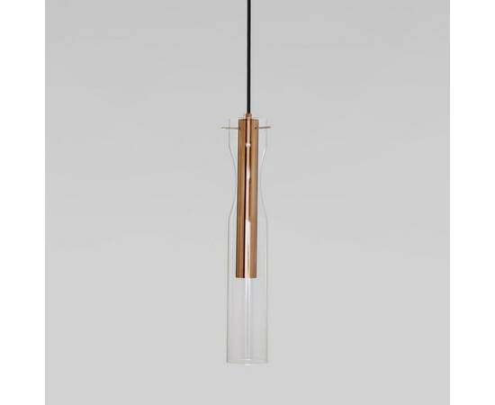 Подвесной светодиодный светильник Eurosvet Swan 50253/1 Led латунь, изображение 4