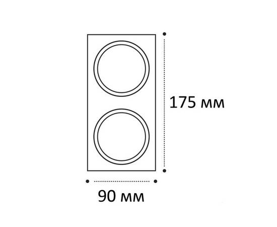 Рамка Italline IT08-8038 black, изображение 2