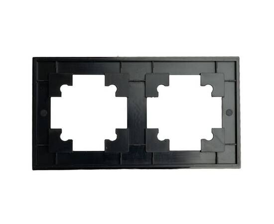 Рамка 2-постовая Stekker Катрин черный матовый GFR00-7002-05М 49601, изображение 5