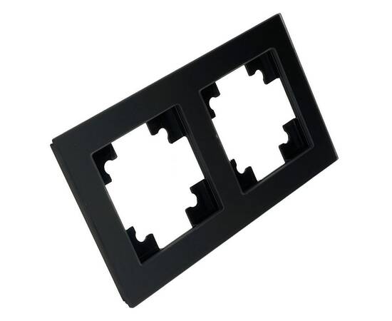 Рамка 2-постовая Stekker Катрин черный матовый GFR00-7002-05М 49601, изображение 6