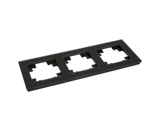 Рамка 3-постовая Stekker Катрин черный матовый GFR00-7003-05М 49602, изображение 5