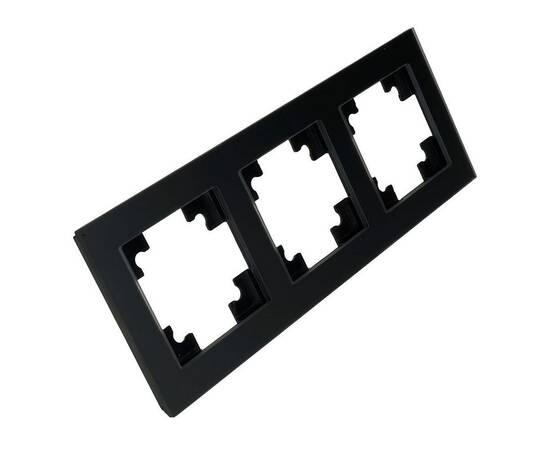 Рамка 3-постовая Stekker Катрин черный матовый GFR00-7003-05М 49602, изображение 6