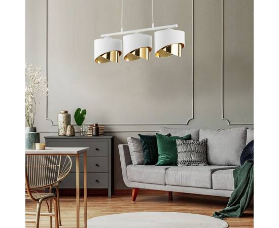 Подвесная люстра TK Lighting 4821 Grant White, изображение 5