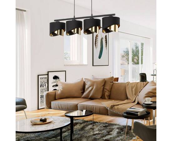 Подвесная люстра TK Lighting 4825 Grant Black, изображение 7