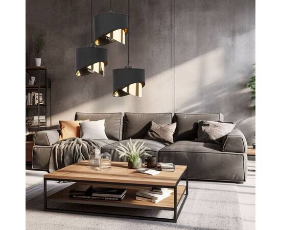 Подвесная люстра TK Lighting 4876 Grant Black, изображение 4