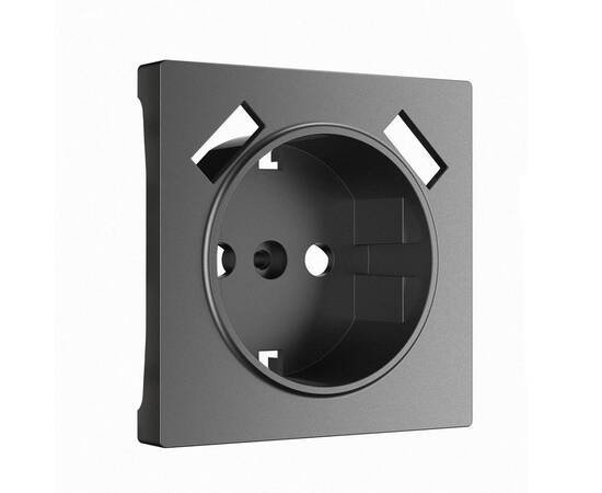 Накладка для розетки USB Werkel графит матовый W1179564 4690389194450