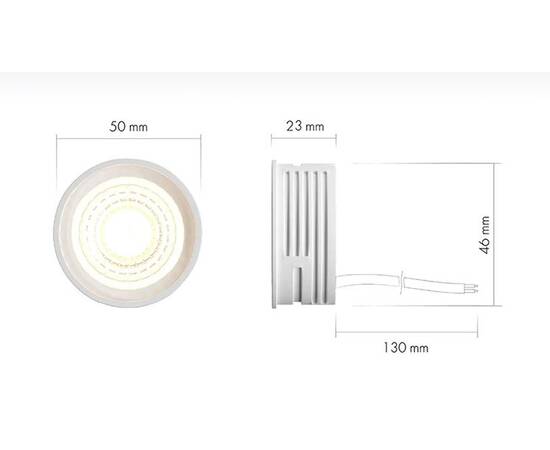 Светодиодный модуль Italline HL 7W/3000K, изображение 2