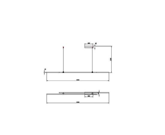 Подвесной светодиодный светильник Maytoni Halo MOD005PL-L48BSK, изображение 2